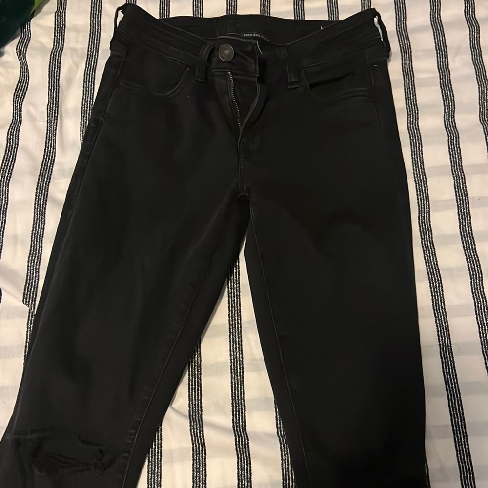 high waisted jeggings